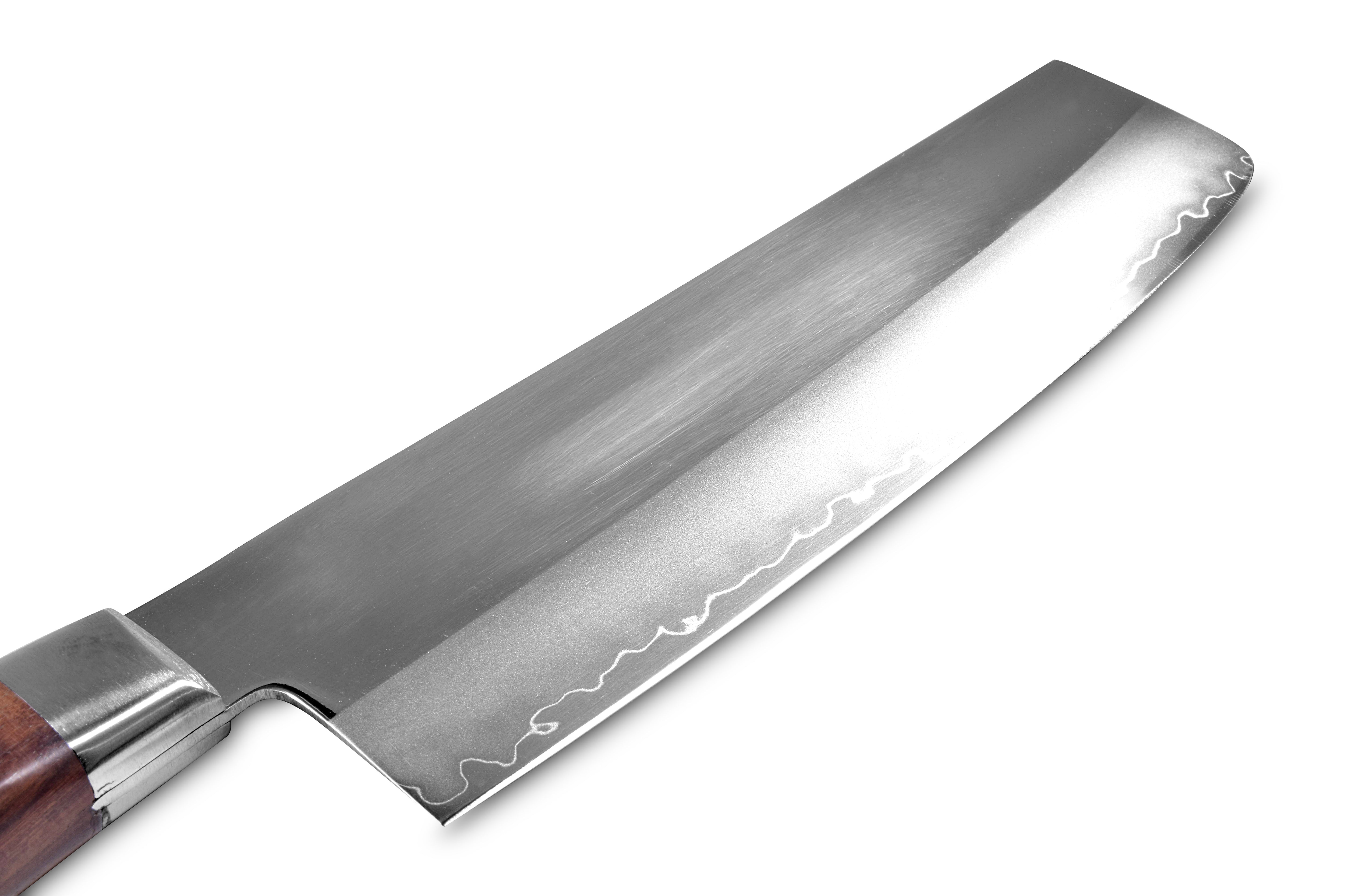 関三本杉 ゴールド割込 鍔付菜切 165mm