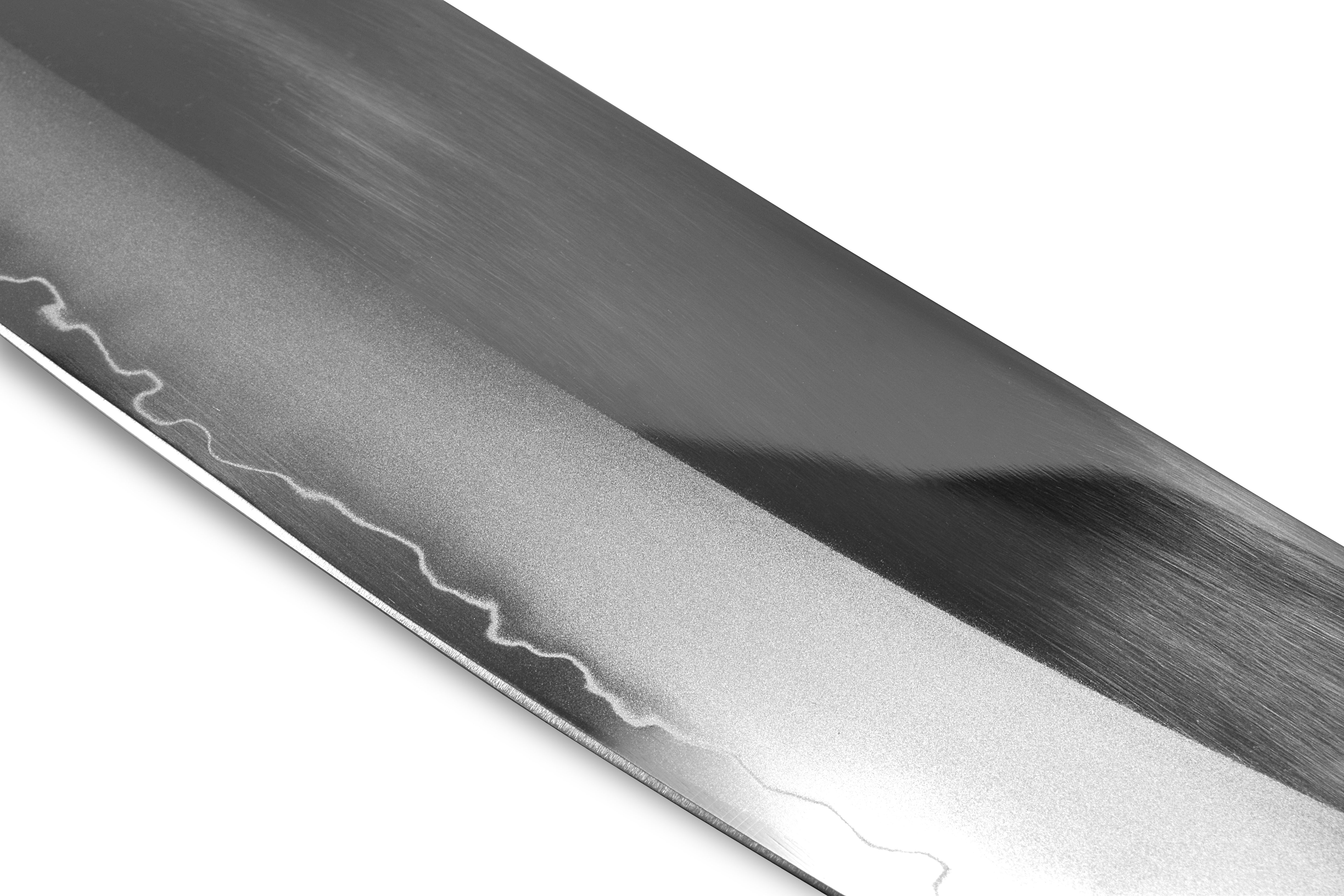 関三本杉 ゴールド割込 鍔付菜切 165mm