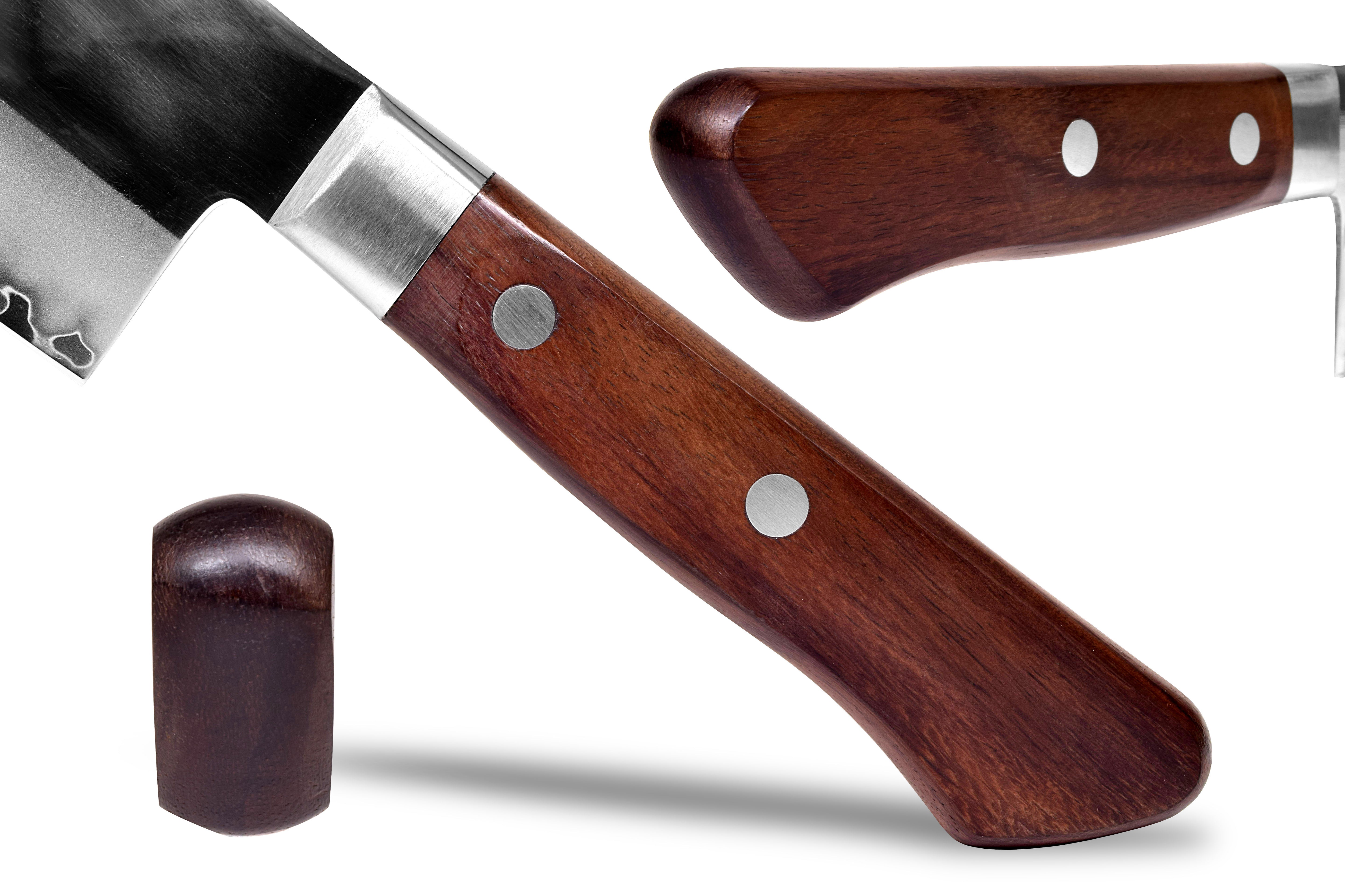 関三本杉 ゴールド割込 鍔付菜切 165mm