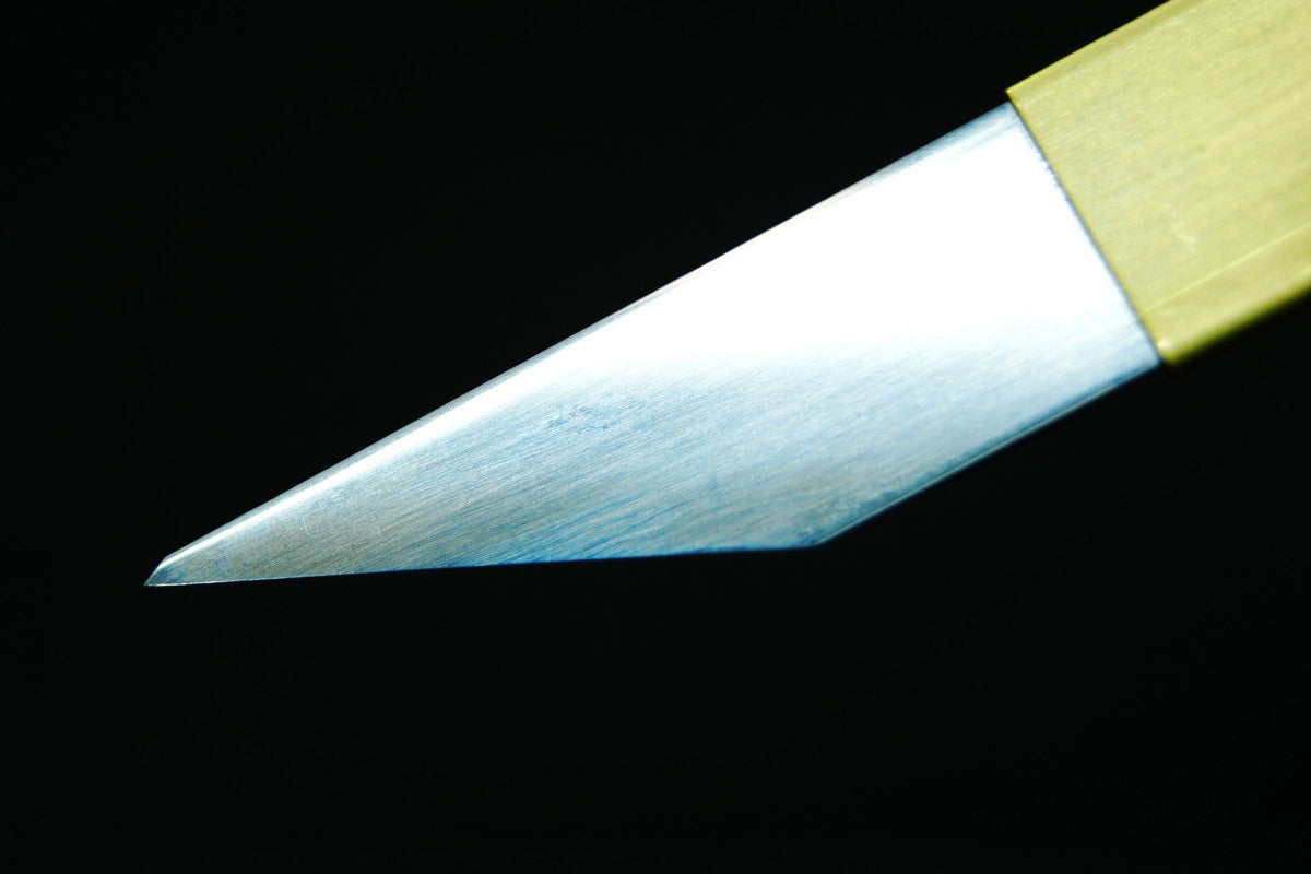 ペナントナイフ SS 真鍮サヤ 右利き用