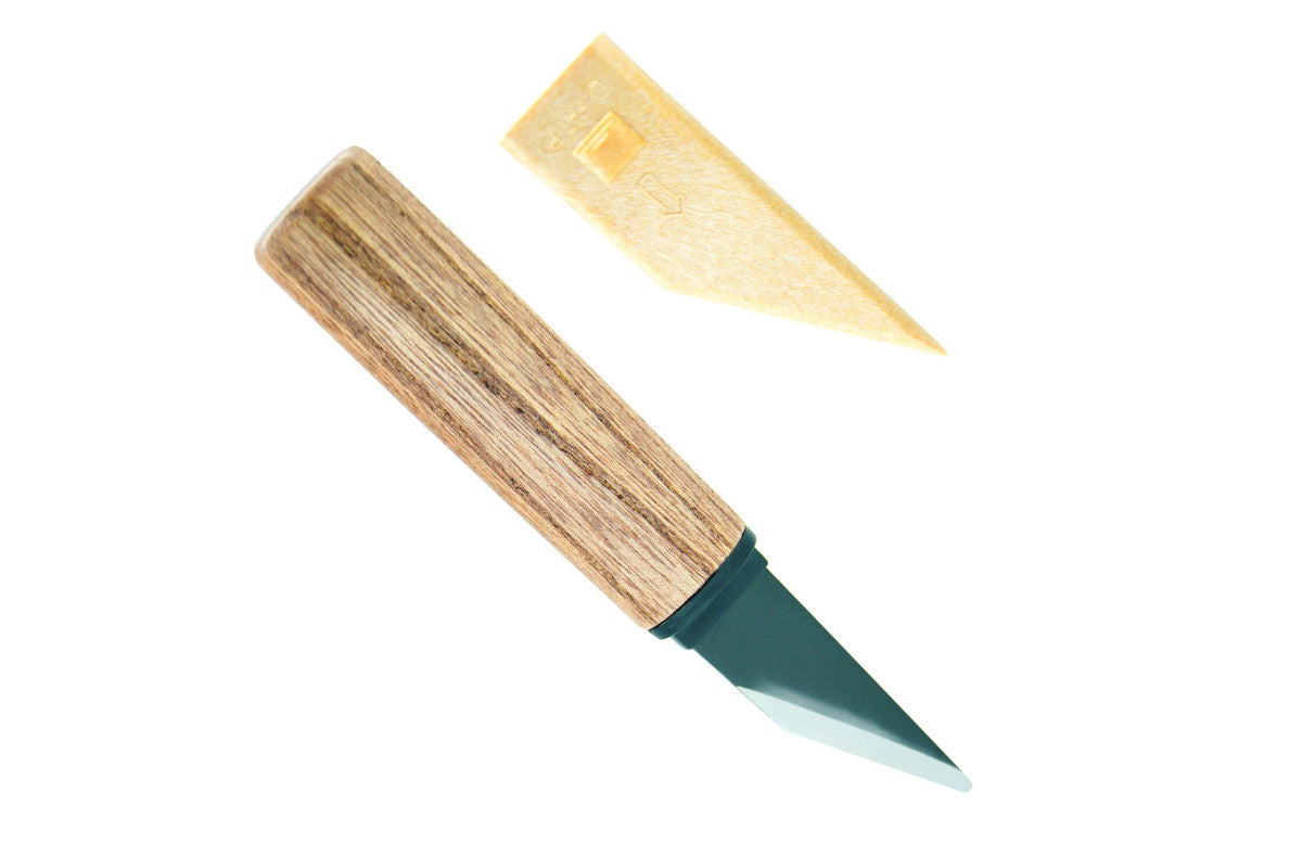 ペナント切り出しナイフ 木製 WB-300 右利き用