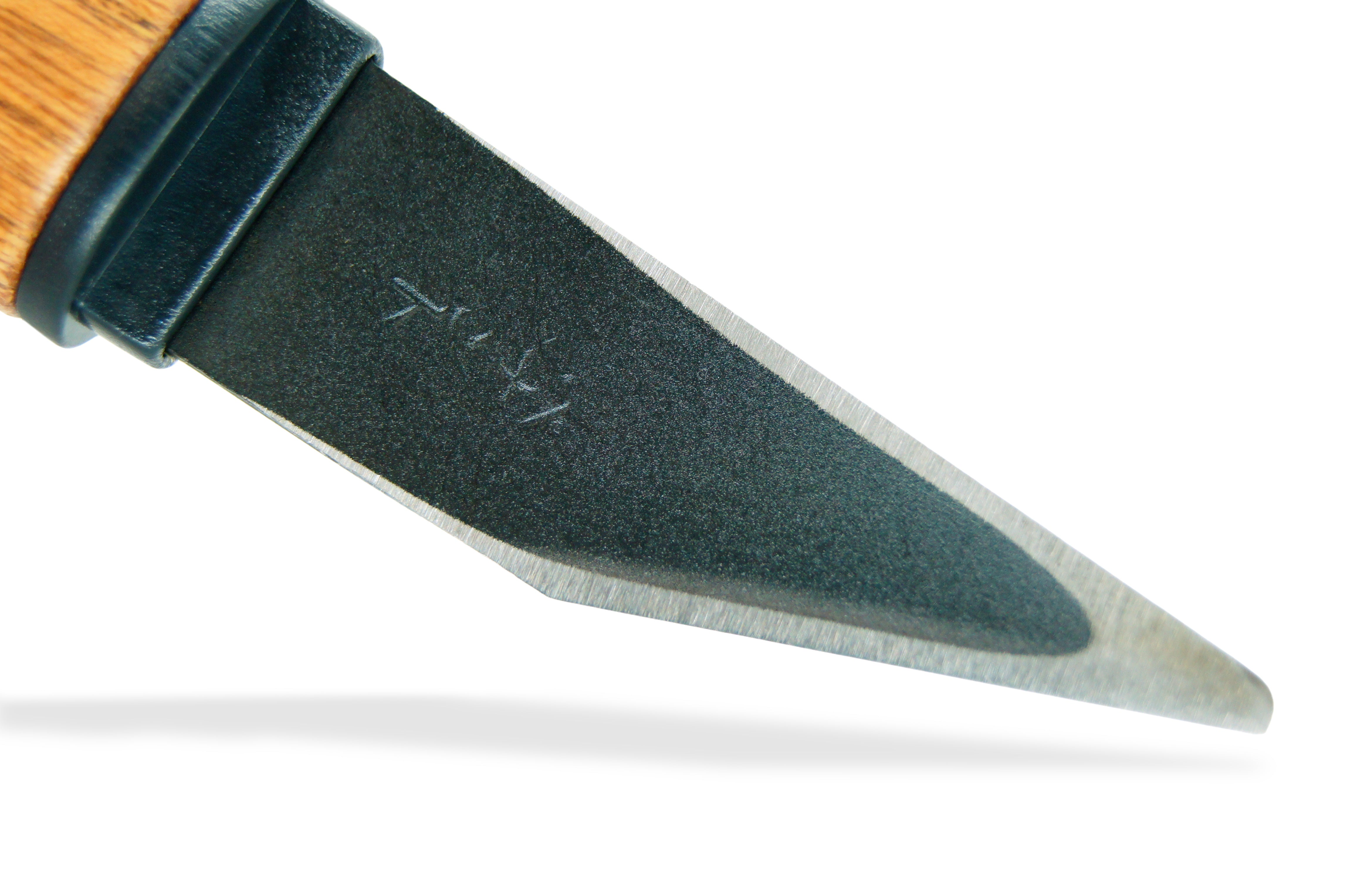 ペナント切り出しナイフ 木製 WB-350 左利き用