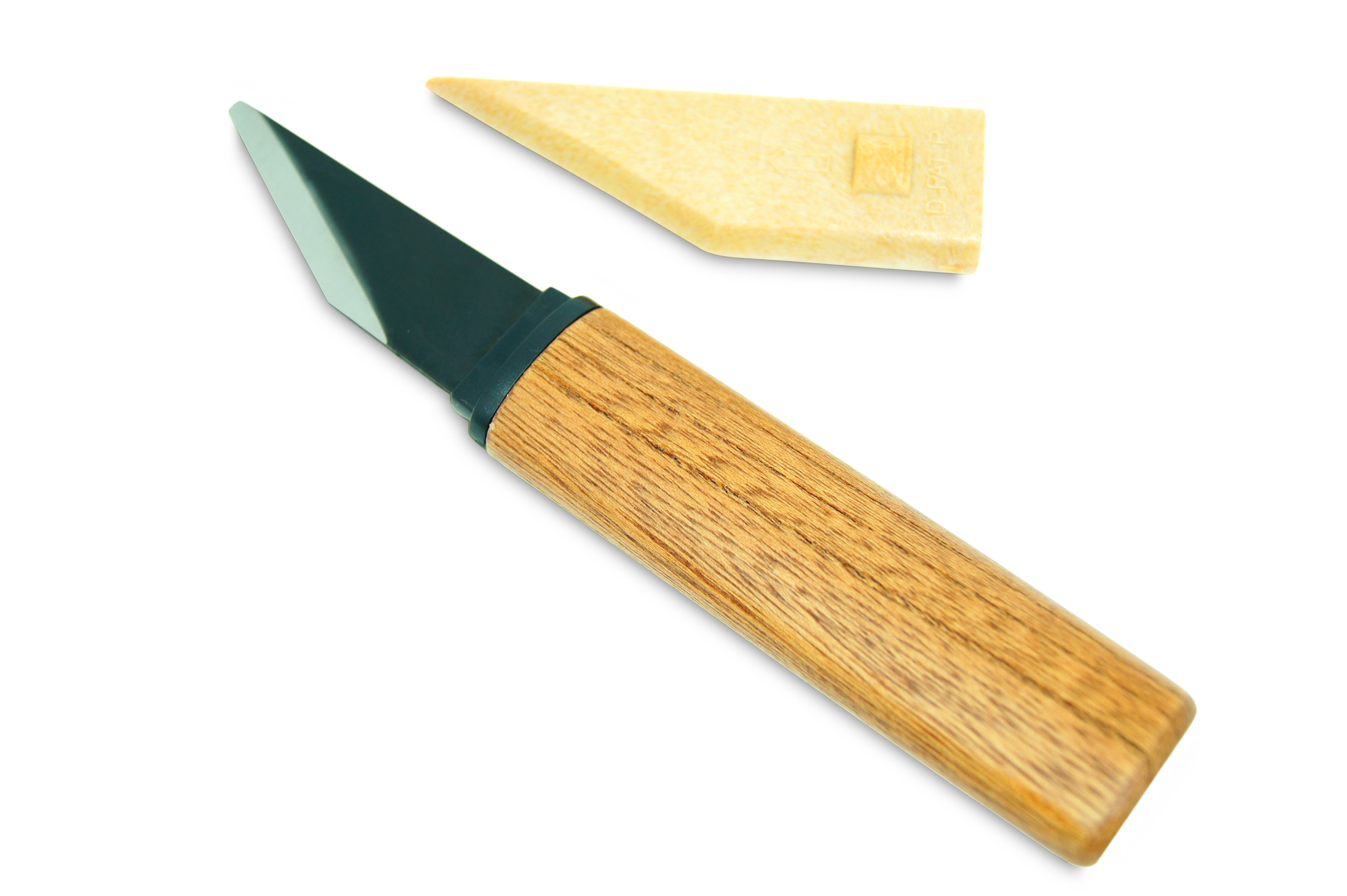 ペナント切り出しナイフ 木製 WB-350 左利き用