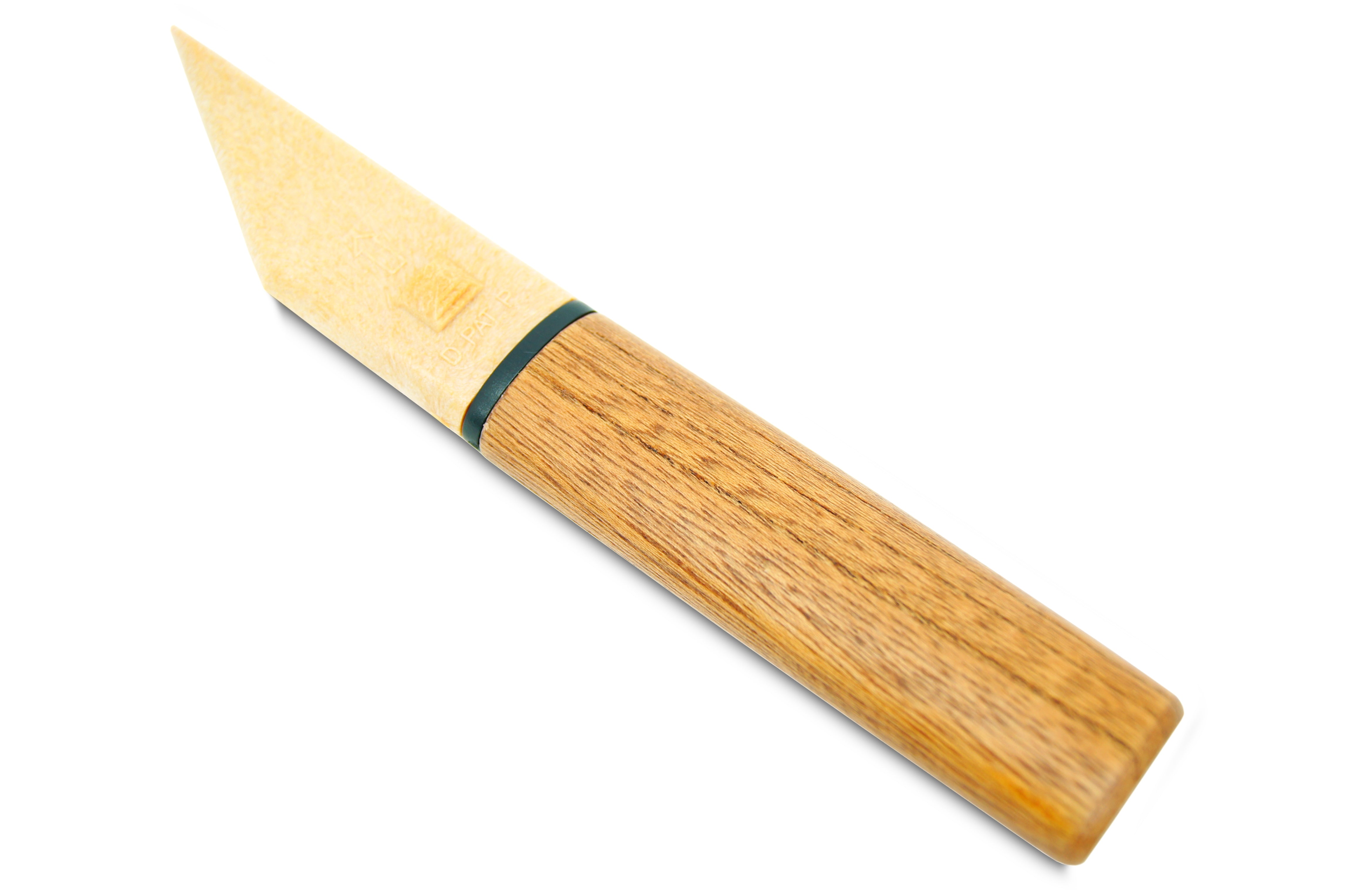 ペナント切り出しナイフ 木製 WB-350 左利き用