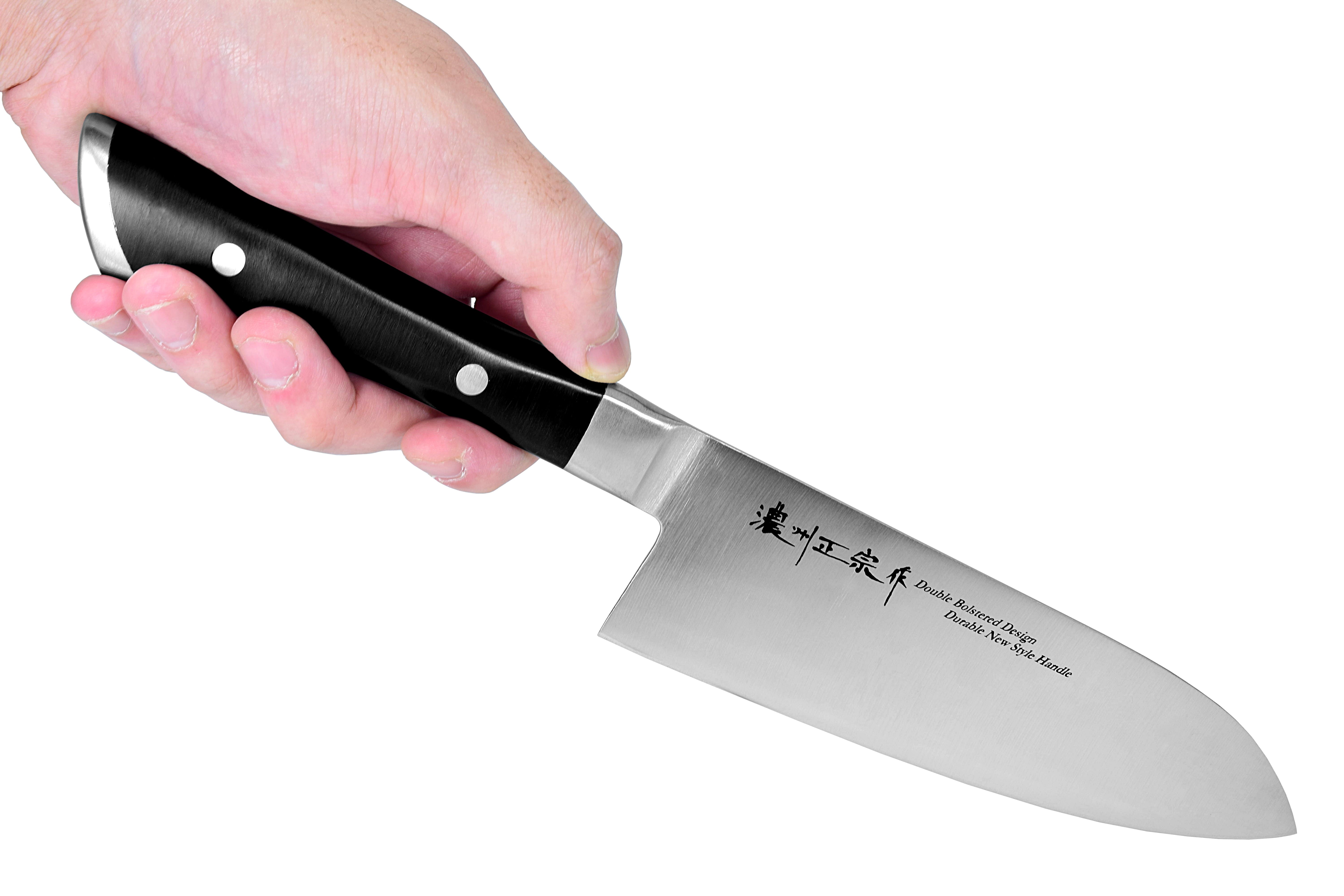 濃州正宗作 共口金 三徳包丁 170mm