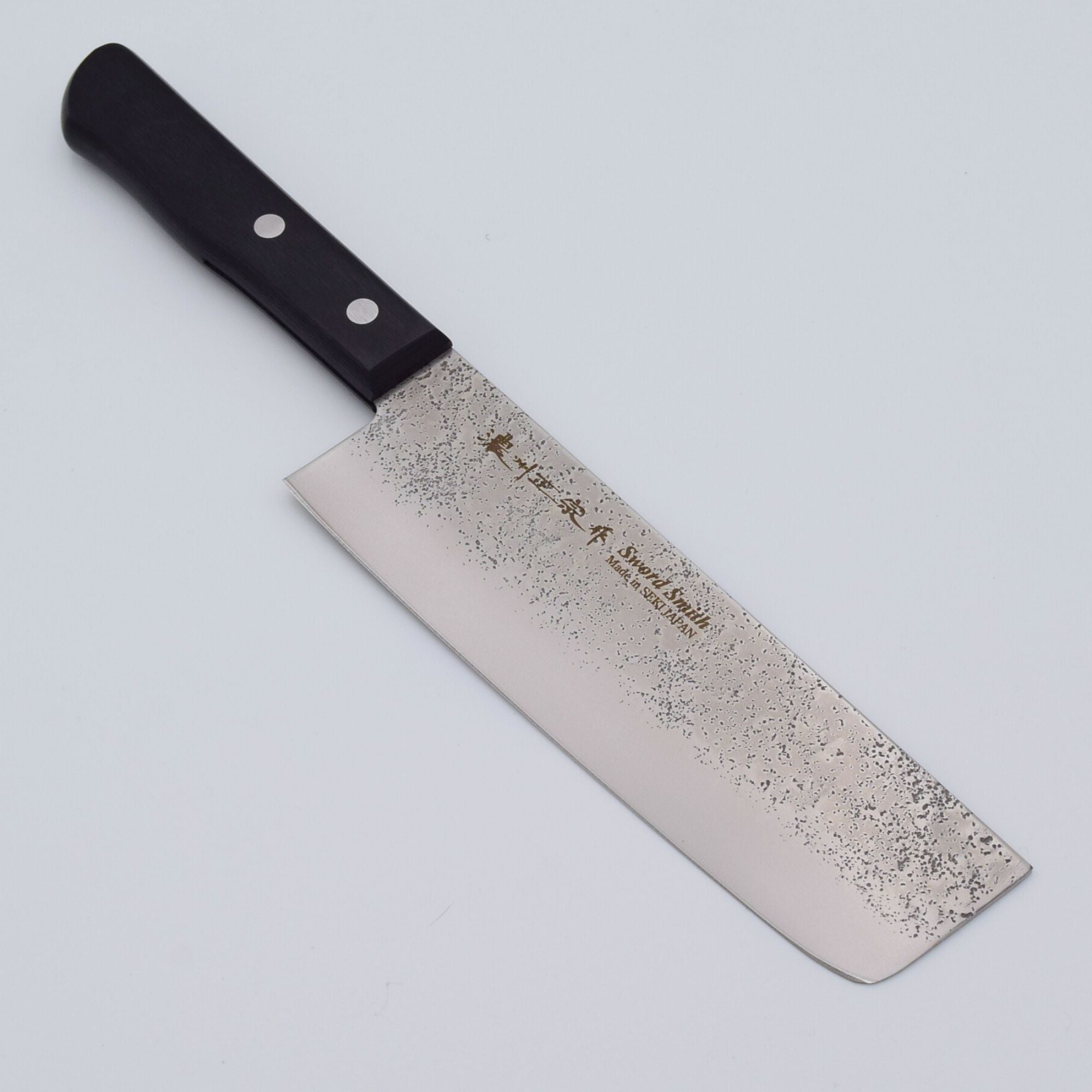 濃州正宗作 古流梨地 菜切包丁 両刃