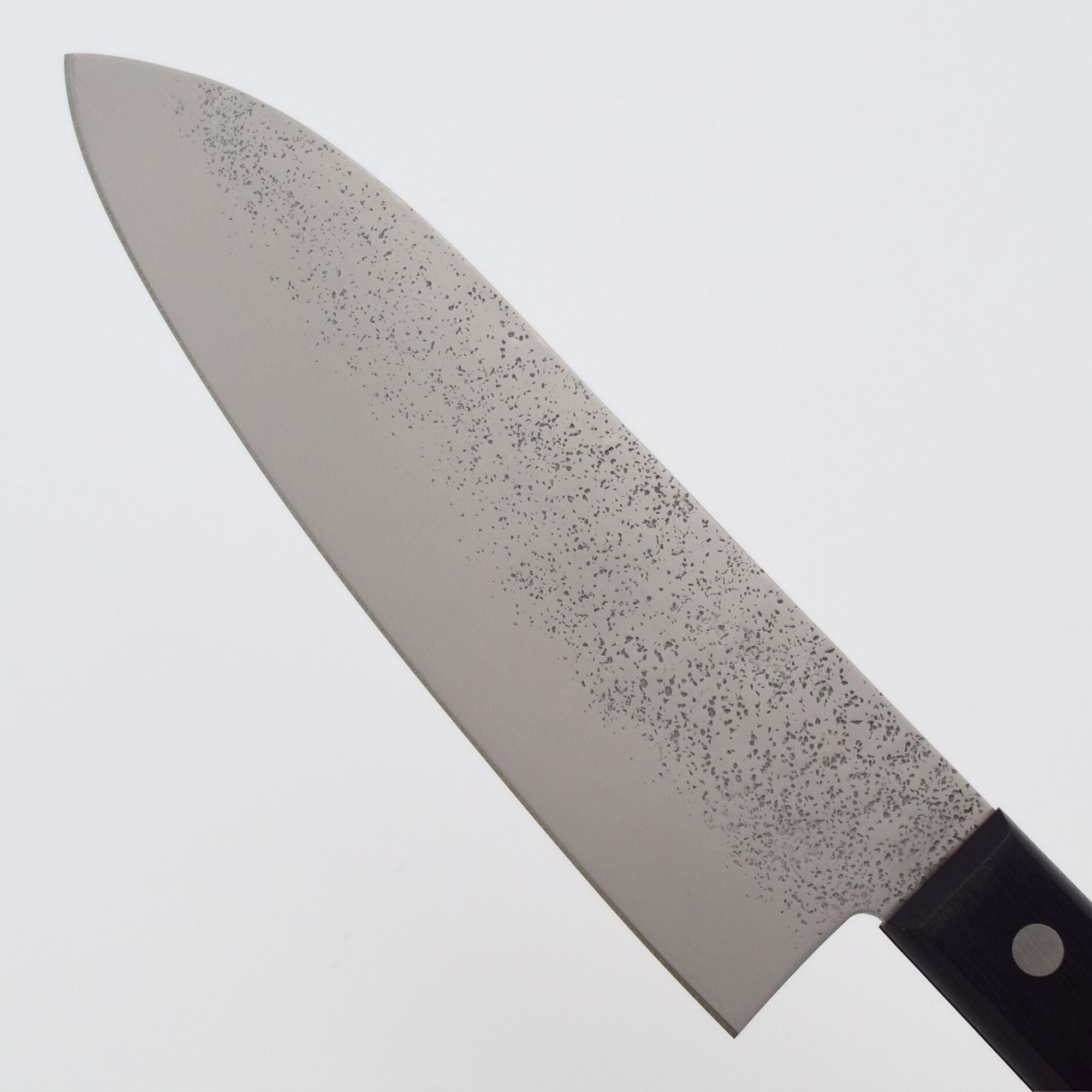 濃州正宗作 古流梨地 三徳包丁 両刃