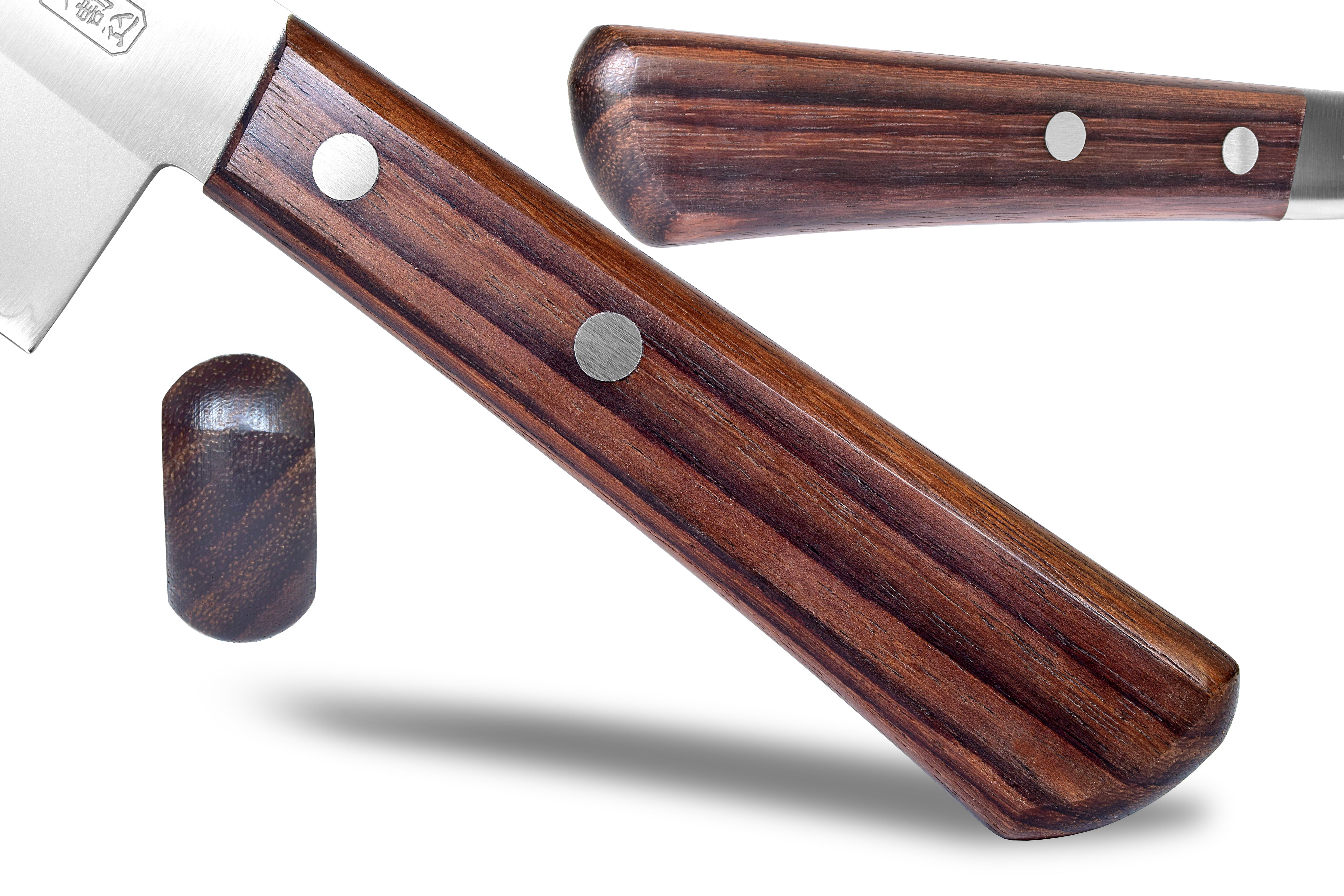 関兼次 雅一心 両刃 牛刀 180mm