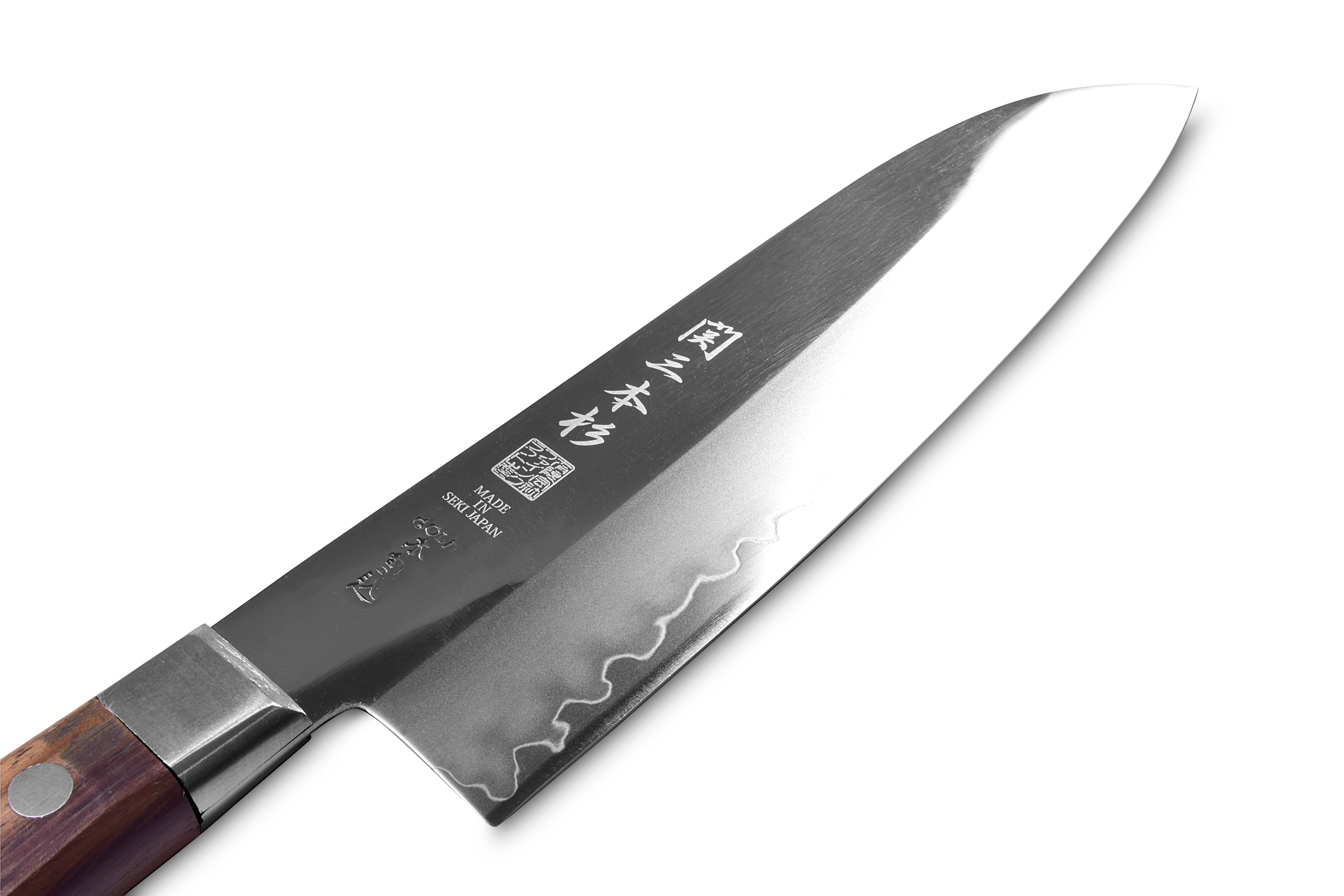 関三本杉 ゴールド割込 鍔付三徳 165mm