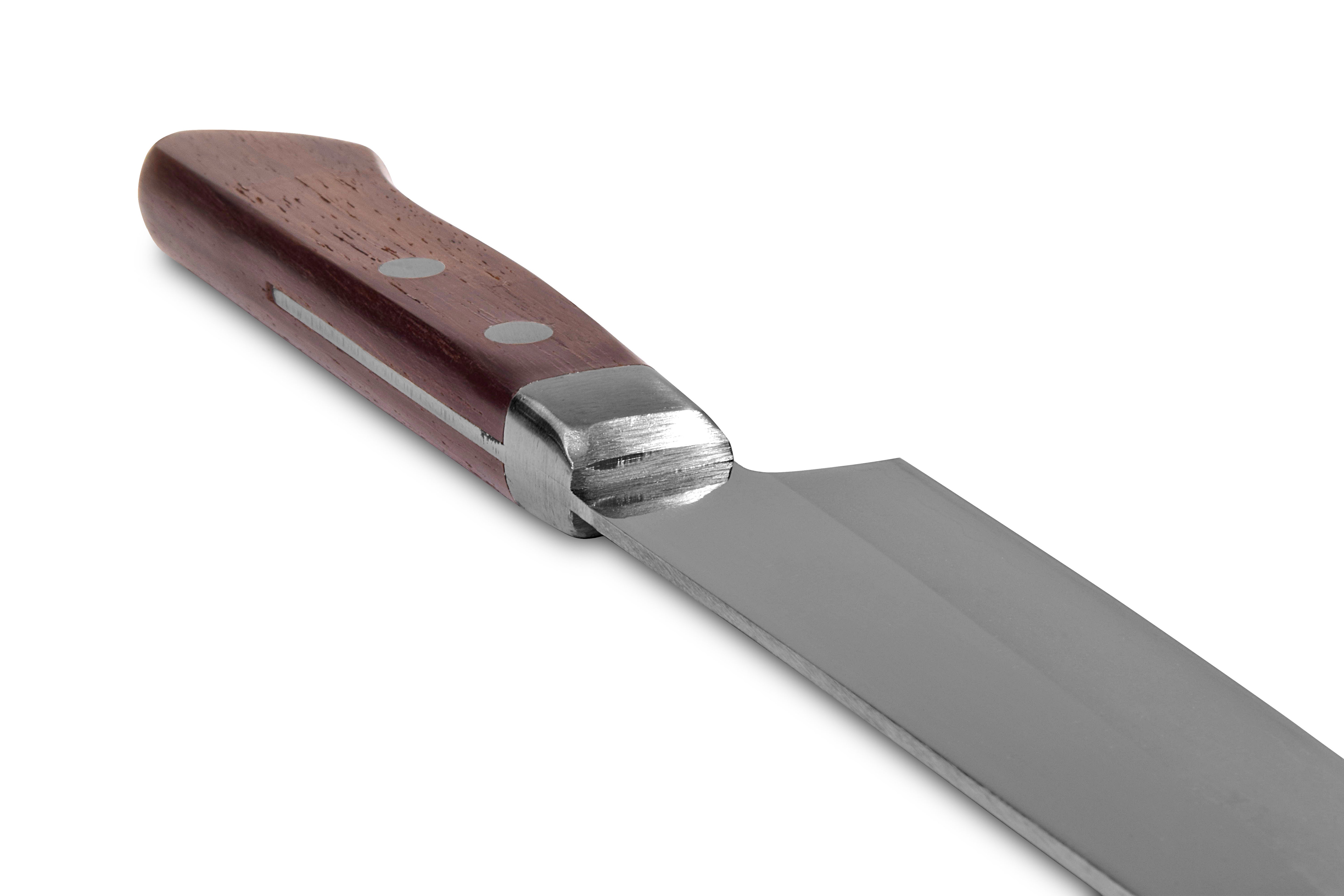 関三本杉 ゴールド割込 鍔付ペティナイフ 120mm