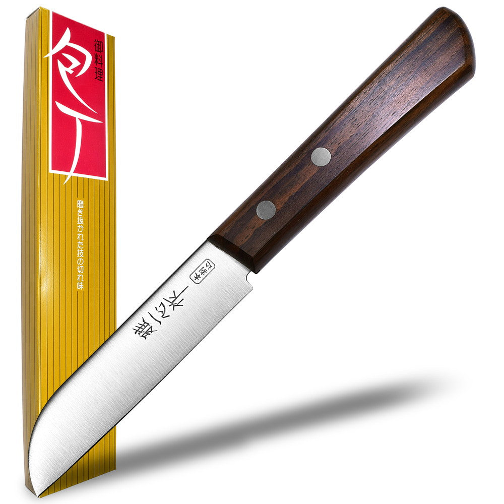 Paring Knife 90mm Seki Kanetsugu Miyabi Isshin Double-Edged