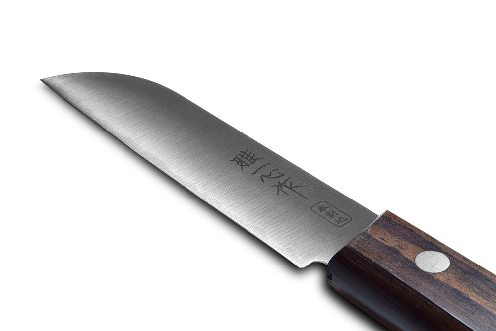 Paring Knife 90mm Seki Kanetsugu Miyabi Isshin Double-Edged