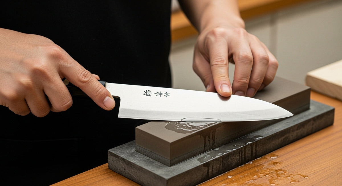 和包丁の研ぎ方で白紙鋼の良さを引き出す｜和包丁 研ぎ方 白紙鋼 研ぎ メリットを解説