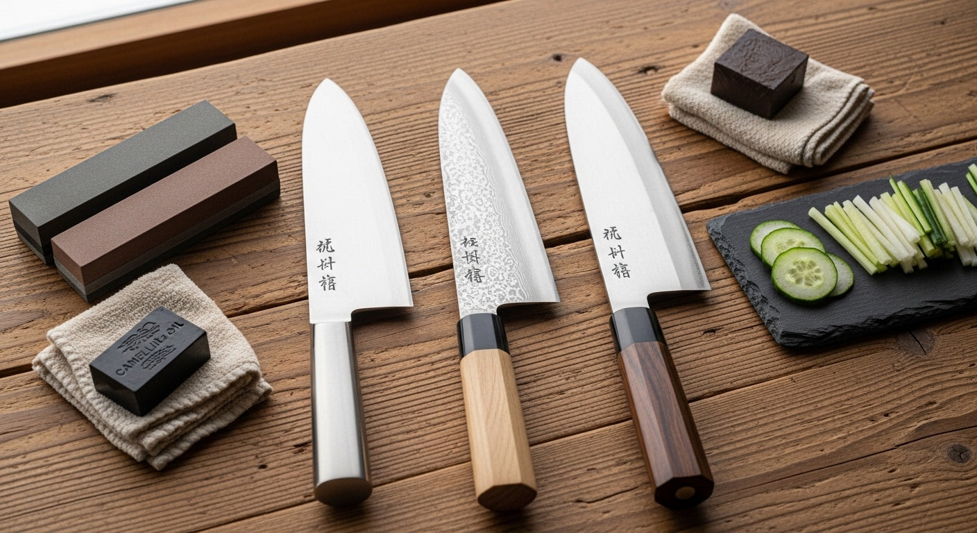 和包丁の鋼材別に見る価格帯の違い｜和包丁 鋼材 価格帯 比較で分かる特徴