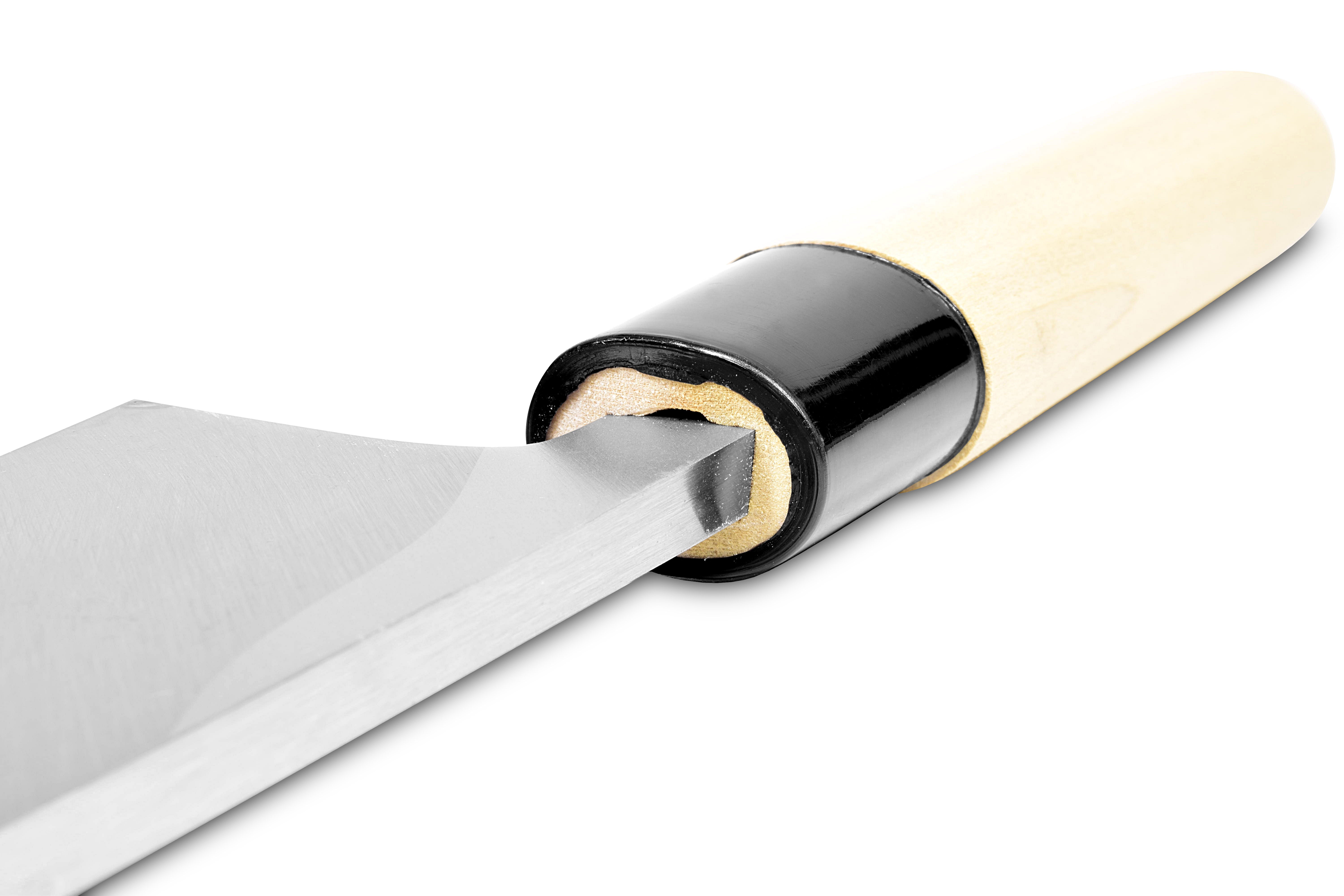 出刃包丁 左利き 150mm│白二鋼 鍛造│関三本杉│家庭用包丁│関の刃物